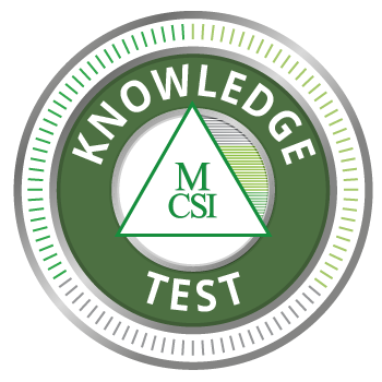MCSI Knowledge Test