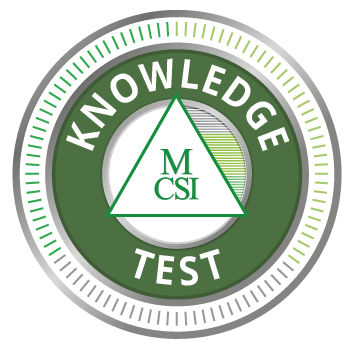 MCSI Knowledge Test