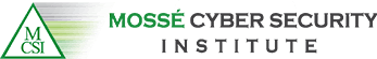 Mossé Cyber Security Institute logo with triangle